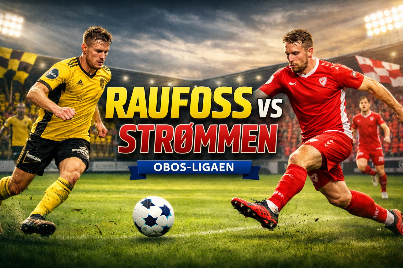 Duel Penting Raufoss Kontra Strommen di Jalalive Siap Meramaikan Jadwal OBOS-ligaen Malam Ini Pukul 23.00 WIB