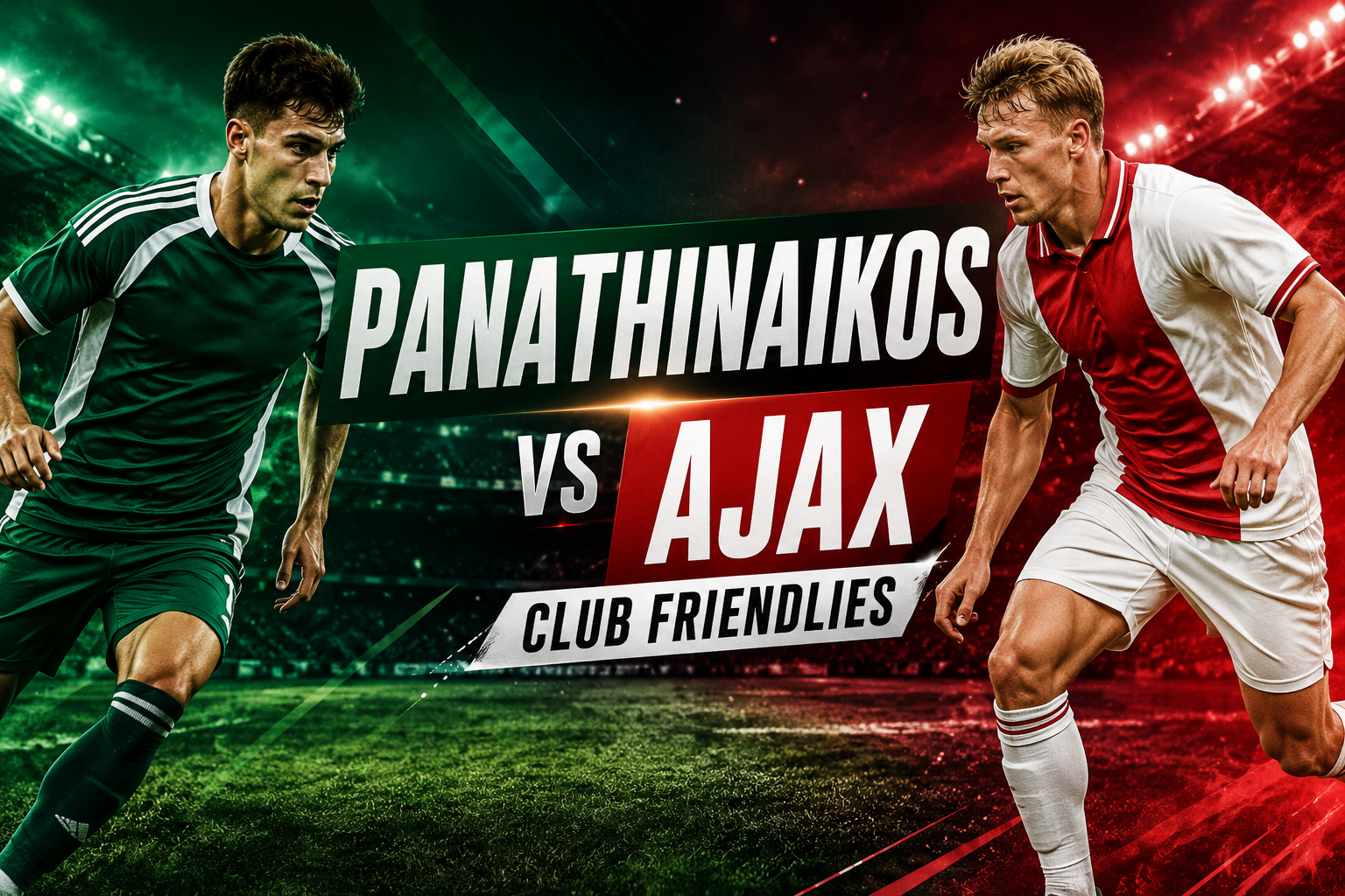 Jalalive Hadirkan Pembahasan Panathinaikos vs Ajax – Duel Dua Tim Tradisional Eropa di Club Friendlies