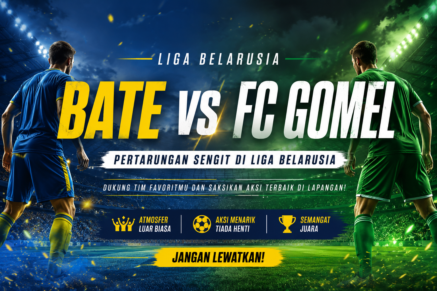 JalaLive Soroti Pertandingan BATE vs FC Gomel Liga Belarusia Malam Ini Pukul 22.00 WIB dengan Persaingan Ketat di Papan Klasemen