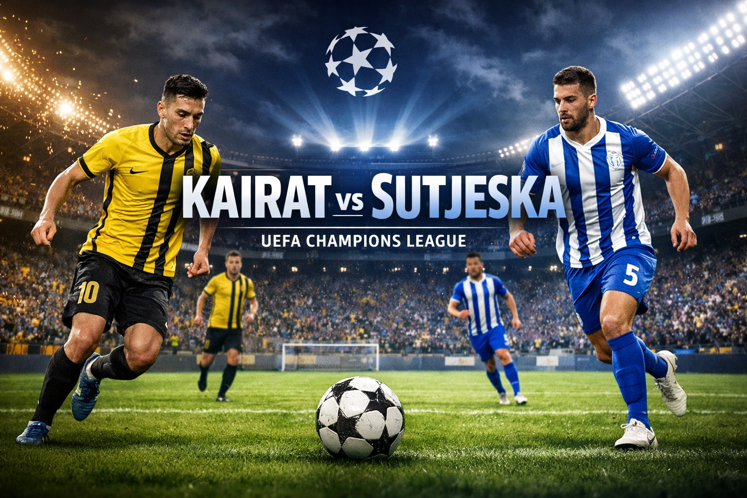 Jangan Lewatkan Streaming Kairat vs Sutjeska Liga Champions UEFA Malam Ini Jam 22.00 WIB Hanya di Jalalive dengan Kualitas Gambar Jernih