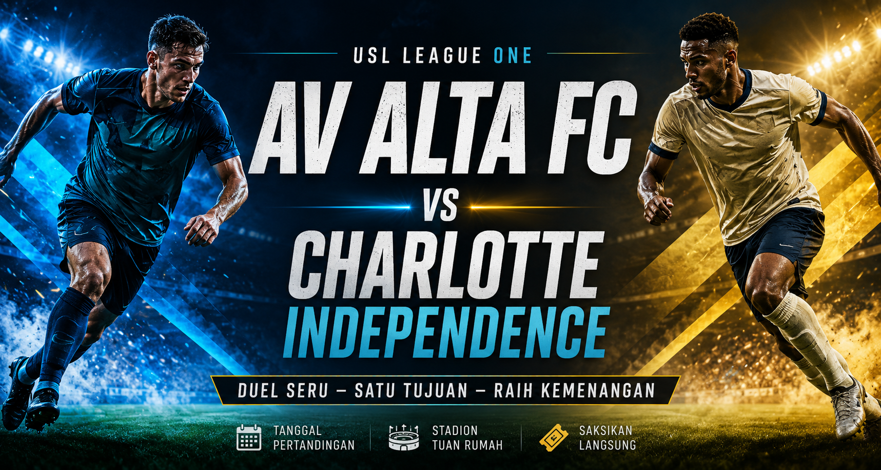 USL League One Pagi Ini Sajikan AV Alta FC vs Charlotte Independence – Jalalive Hadir dengan Ulasan Menarik